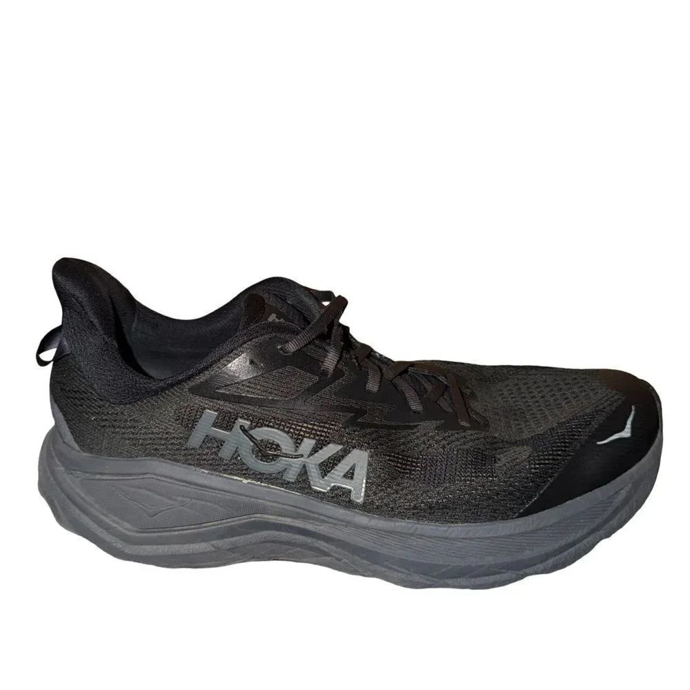Hoka Men's challenger 8 wide Black Running Shoes size 12.5 2E